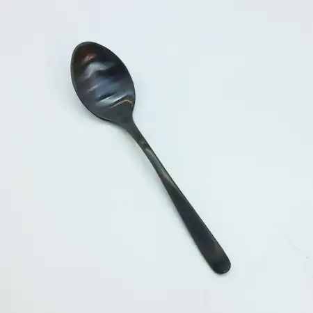#1186-4MBK; Stainless steel tea spoon #M..