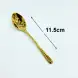 #1186-5G; Stainless steel coffee spoon #G