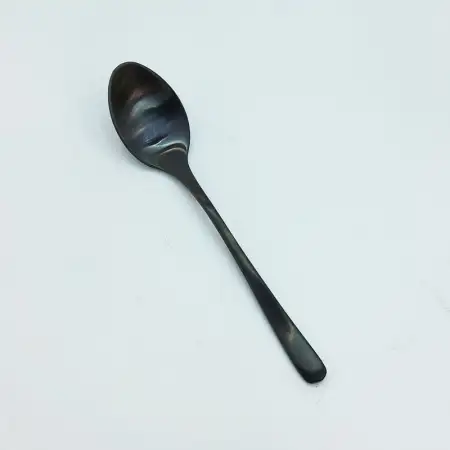 #1186-5MBK; Stainless steel coffee spoon..