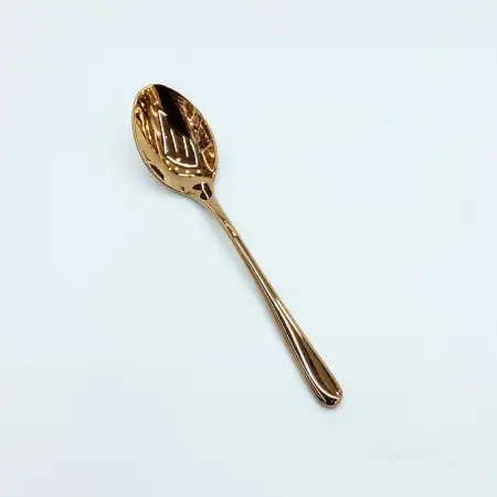#1186-5RG; Stainless steel coffee spoon ..