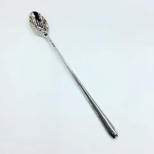 #1186-7; Stainless steel ice tea spoon