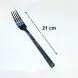 #1194-15MBK; Stainless steel table fork #MBK