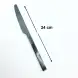 #1194-25MBK; Stainless steel table knife #MBK