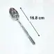 #1194-3: Stainless steel dessert spoon