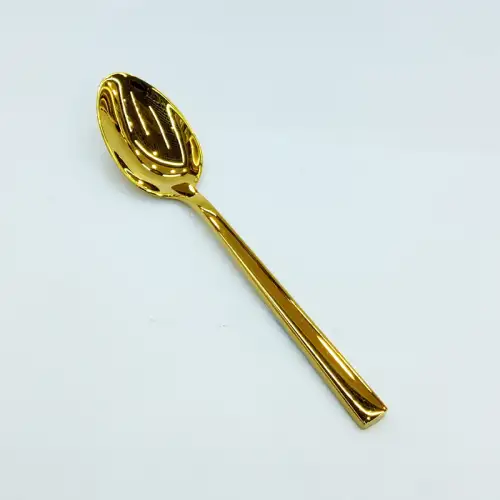 #1194-4G; Stainless steel tea spoon #G