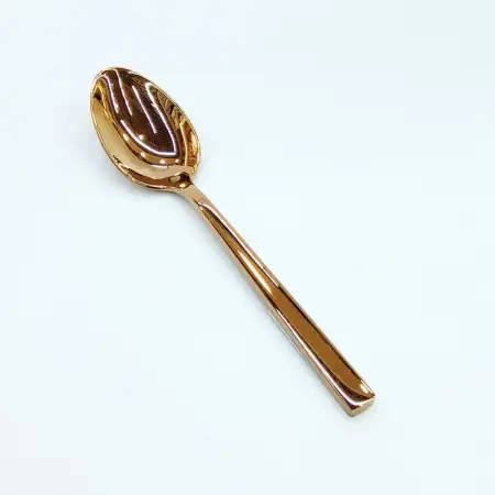#1194-4RG; Stainless steel tea spoon #RG..
