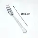 #1205-15; Stainless steel table fork