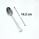 #1205-4; Stainless steel tea spoon