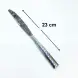 #1206-25; Stainless steel table knife
