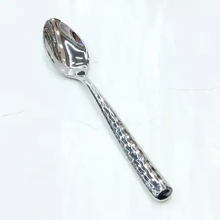 #1206-4; Stainless steel tea spoon..