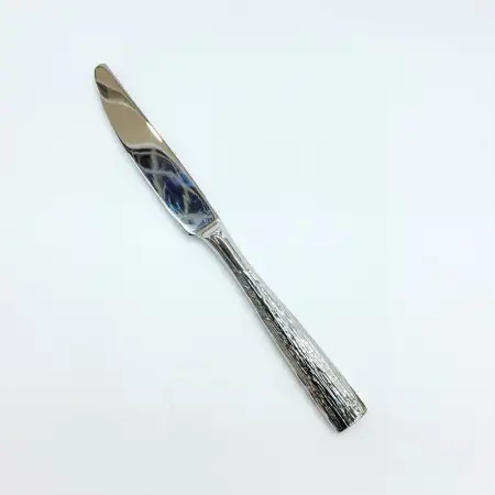 #1209-29; Stainless steel dessert knife..