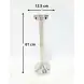 #123207; Stainless steel ice bucket stand Dia.12.5x61cm