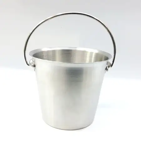 #125352; Stainless steel mini bucket 13...