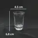 #2102A; Glass cup 50ml/1.7oz
