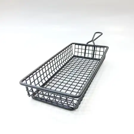 #2151035-BK; Stainless steel mini fries ..