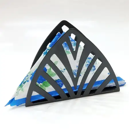 #28002; Metal napkin holder..