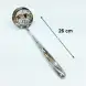 #3017-7-A; Stainless steel soup ladle