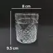 #5311A; Glass cup 320ml/11.2oz 