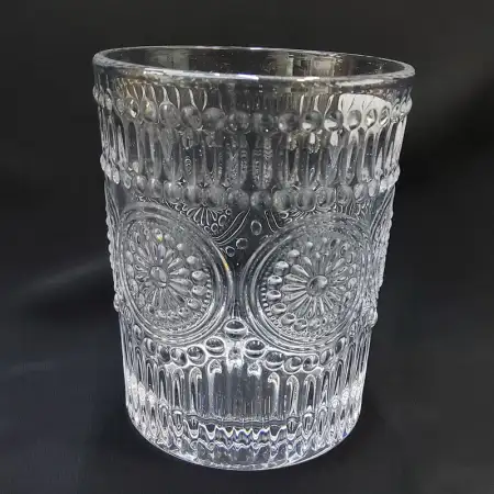 #5411PW1; Glass cup 300ml/10.5oz..