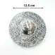#5RYB1275; Stone pot with lid 12x7.5cm