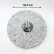 #5RYB1608; Stone pot with lid 16x8cm