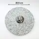 #5RYB2009; Stone pot with lid 20x9cm