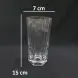 #62912-2; Glass cup 328ml/11.5oz