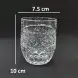 #72410; Glass cup 320ml/11.2oz 