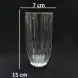 #76412; Glass cup 355ml/12.5oz