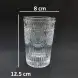 #812PW1; Glass cup 355ml/12.5oz