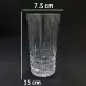 #814A; Glass cup 400ml/14oz
