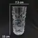 #814TE; Glass cup 355ml/12.5oz