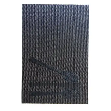 #81550-BK; PVC placemat 45x30cm ..