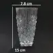 #81913RCR; Glass cup 355ml/12.5oz  