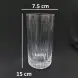#8415J; Glass cup 445ml/15.7oz 