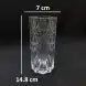 #8812C; Glass cup 330ml/11.6oz