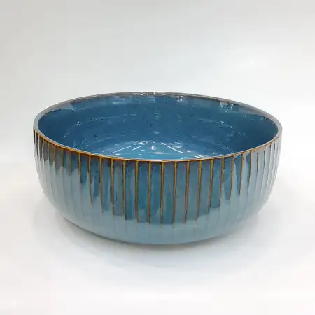 #AA2336;  Ceramic bowl 8.25" #XG..