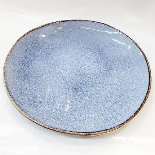#AA5203; Ceramic plate 11" #BL