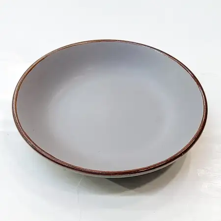 #AA5802; Ceramic 4" sauce dish #LJ..