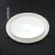#AA5901WT; Ceramic 10" plate - WT #KLS