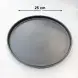 #AA5901GY; Ceramic 10" plate - GY #KLS
