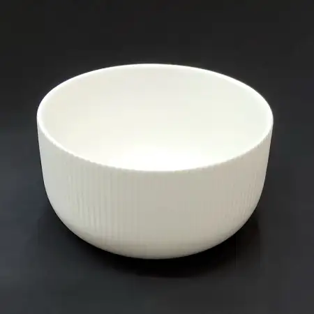 #AA5903WT; Ceramic bowl 4.5" - WT #..