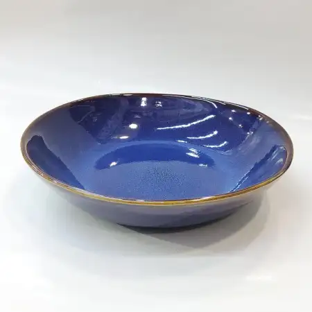 #AA6204; Ceramic salad bowl 8.9" #K..