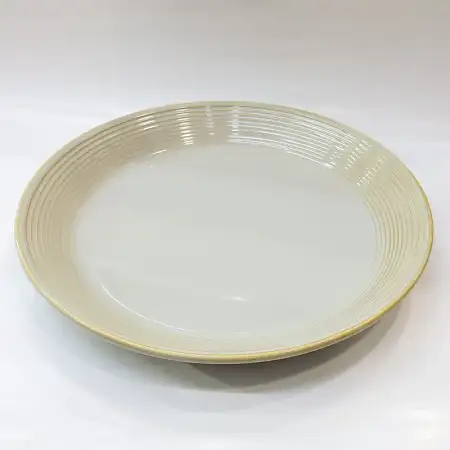 #AA6506; Ceramic plate 10" #AS..