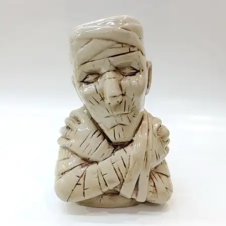#AB0137; Ceramic tiki cup 550ml..