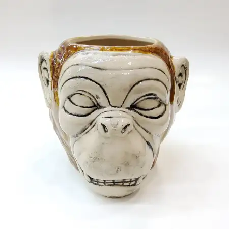 #AB0175; Ceramic tiki cup 800ml..