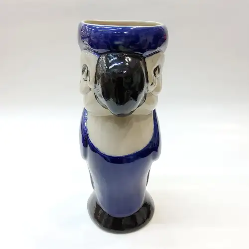 #AB0212; Ceramic tiki cup 387ml