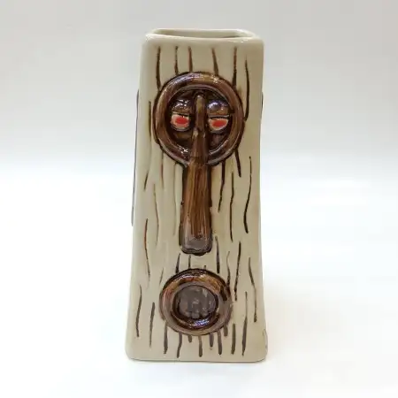 #AB0250; Ceramic tiki cup 500ml..
