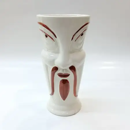 #AB0267; Ceramic tiki cup 350ml..