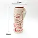 #AB0274; Ceramic tiki cup 680ml